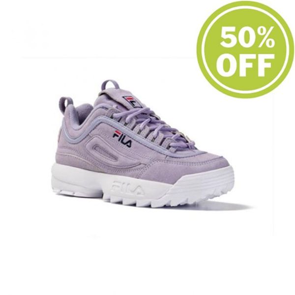 Disruptor Fila Mulher Lavanda - Fila Disruptor S Low Wmn Sweet Lavender Low-Cut Loja Online Portugal